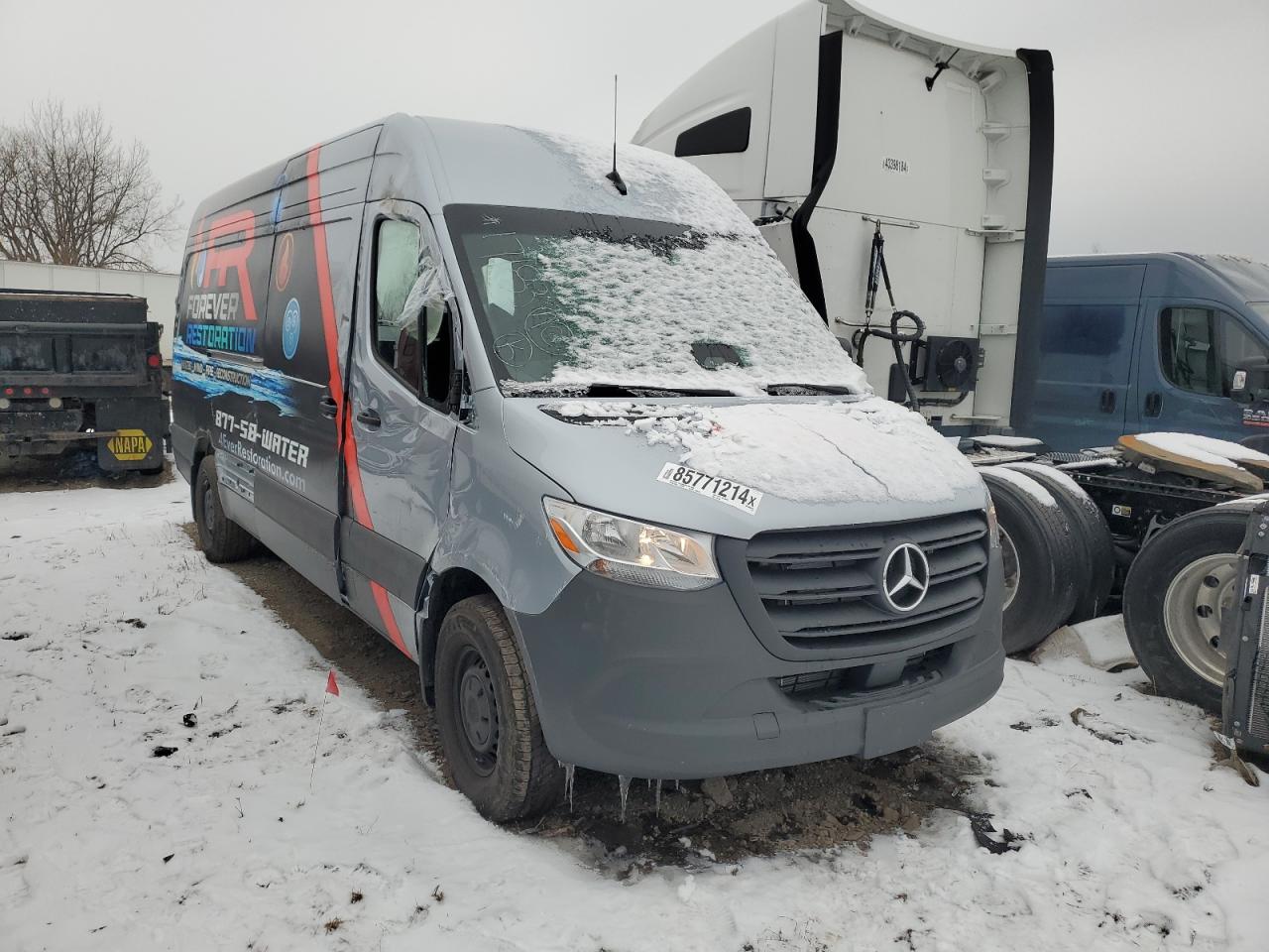 2025 Mercedes-Benz Sprinter 2500 VIN: W1Y4NCHY3ST197208 Lot: 85771214