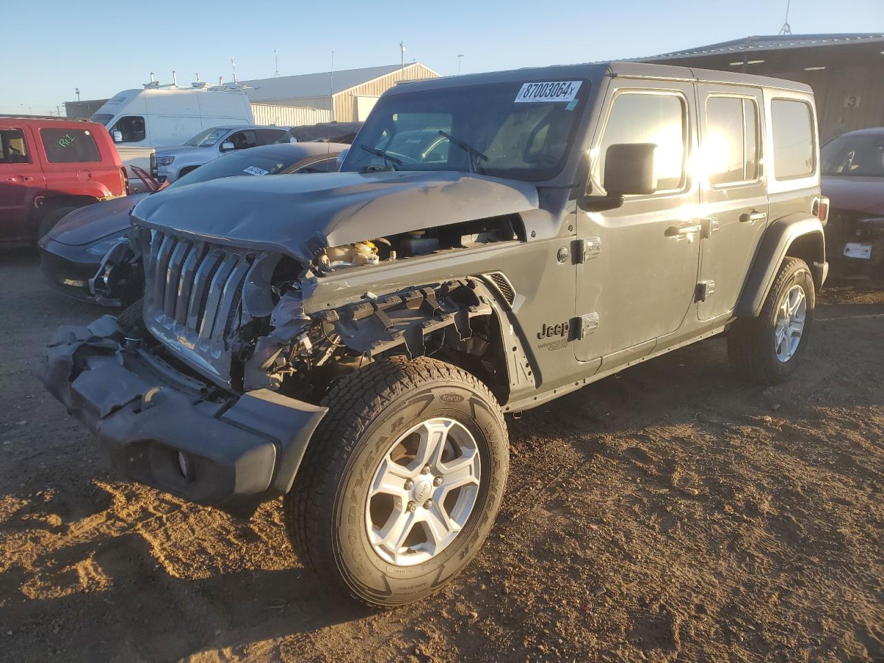 2021 Jeep Wrangler Unlimited Sport VIN: 1C4HJXDN8MW789077 Lot: 87003064