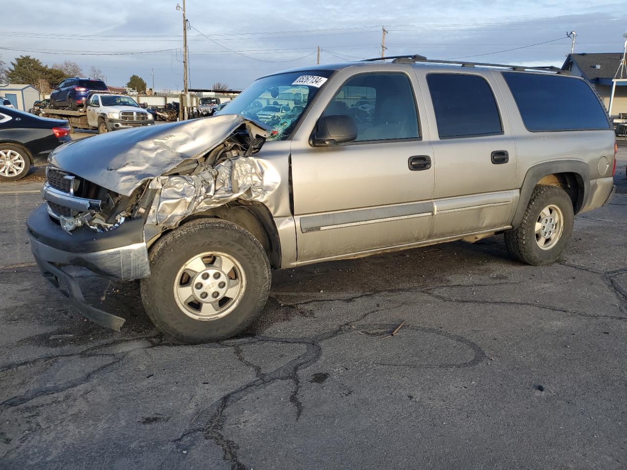 2002 Chevrolet Suburban K1500 VIN: 3GNFK16ZX2G218257 Lot: 85267134