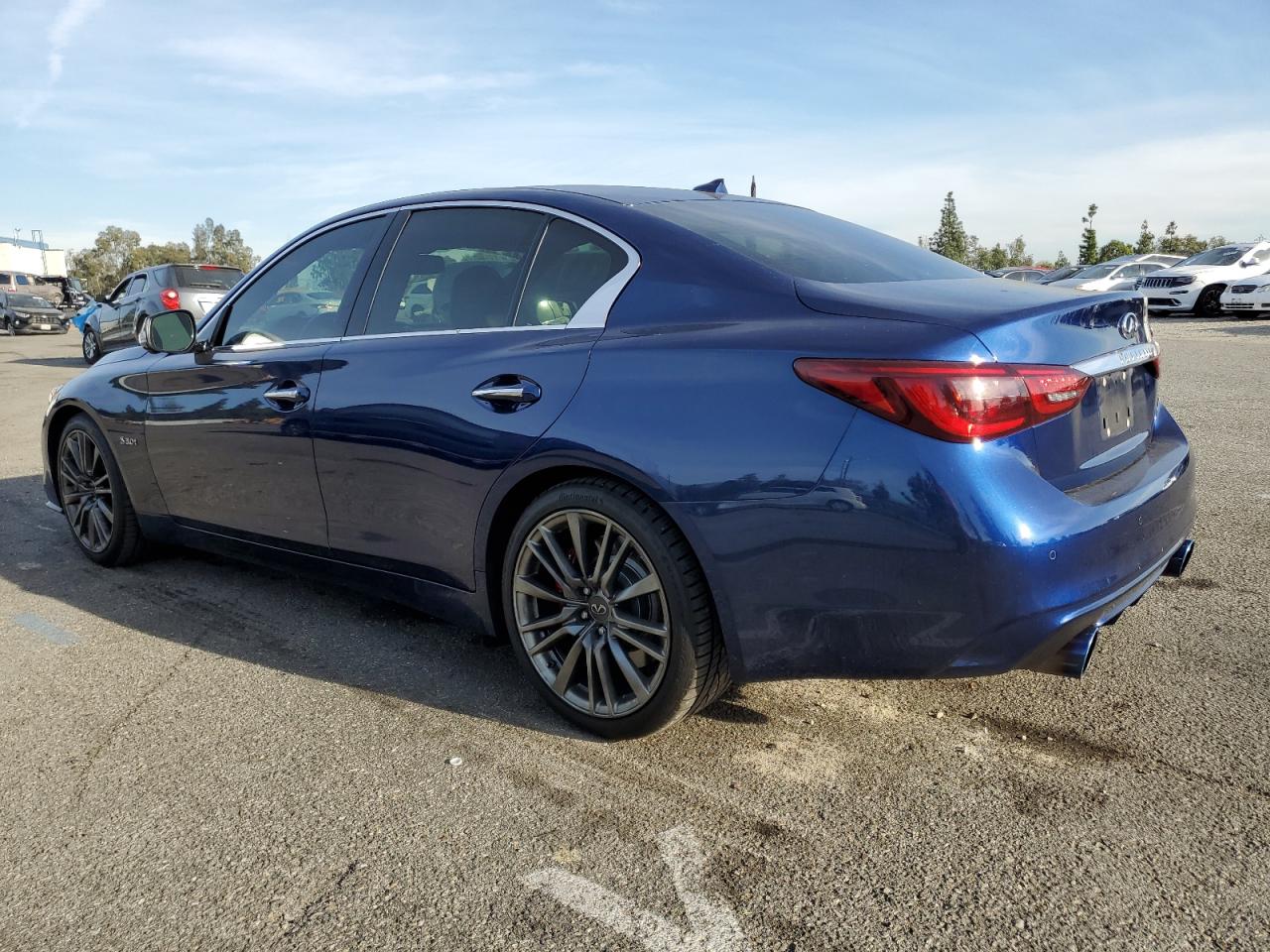 2019 Infiniti Q50 Red Sport 400 VIN: JN1FV7AP1KM780024 Lot: 86755684