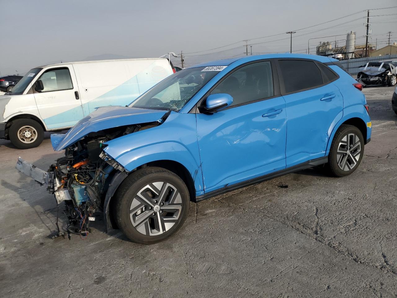 2022 Hyundai Kona Sel VIN: KM8K33AG4NU156146 Lot: 86367394