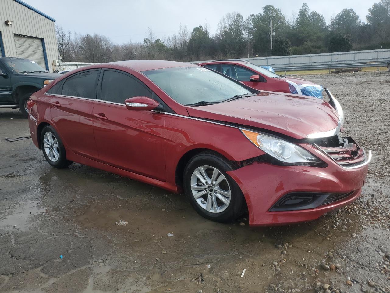 2014 Hyundai Sonata Gls VIN: 5NPEB4AC7EH945327 Lot: 86610204