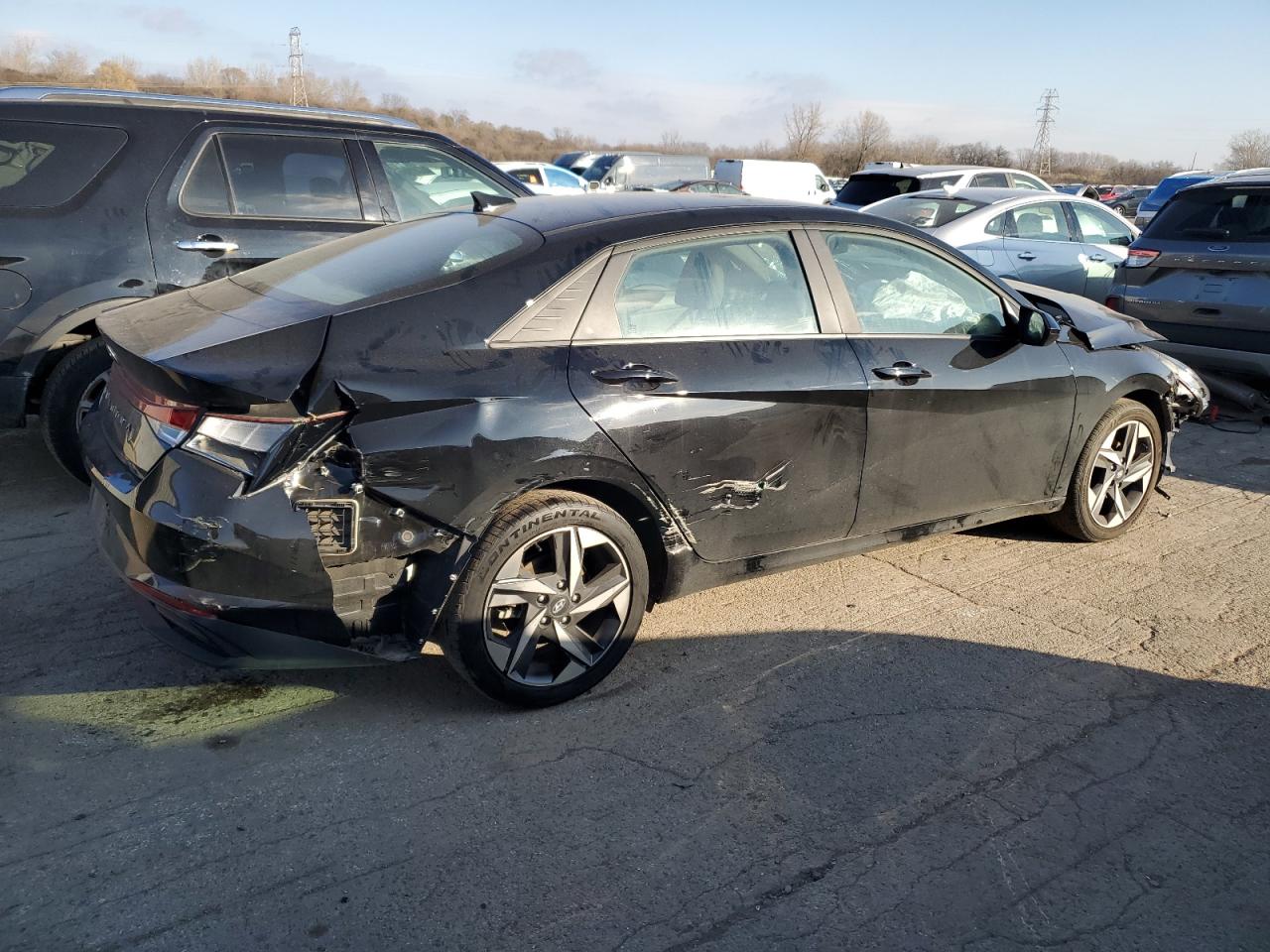 KMHLS4AG5PU526665 2023 Hyundai Elantra Sel