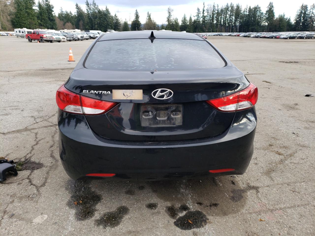 KMHDH4AE0DU504859 2013 Hyundai Elantra Gls