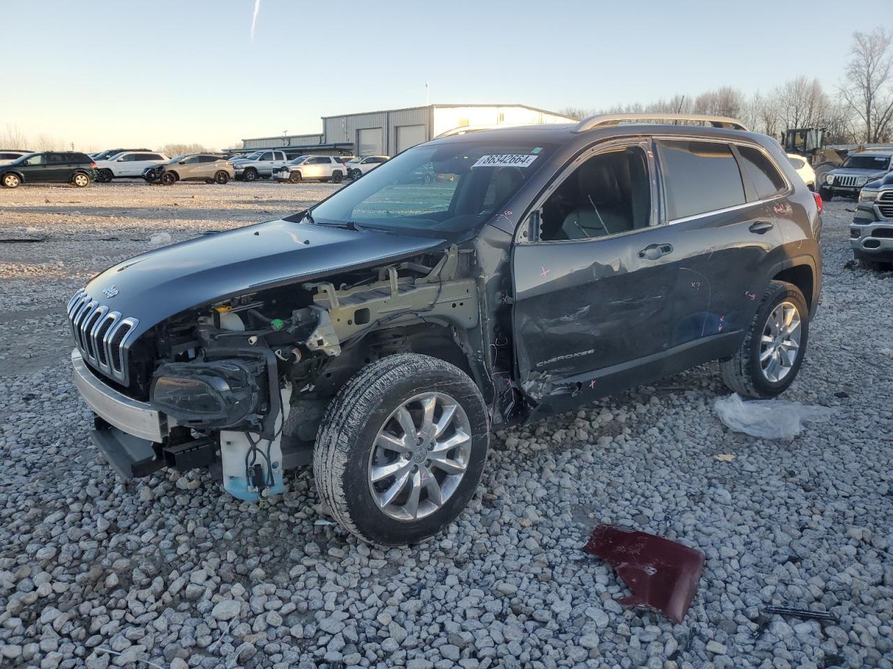 2016 Jeep Cherokee Limited VIN: 1C4PJMDS7GW327064 Lot: 86342664