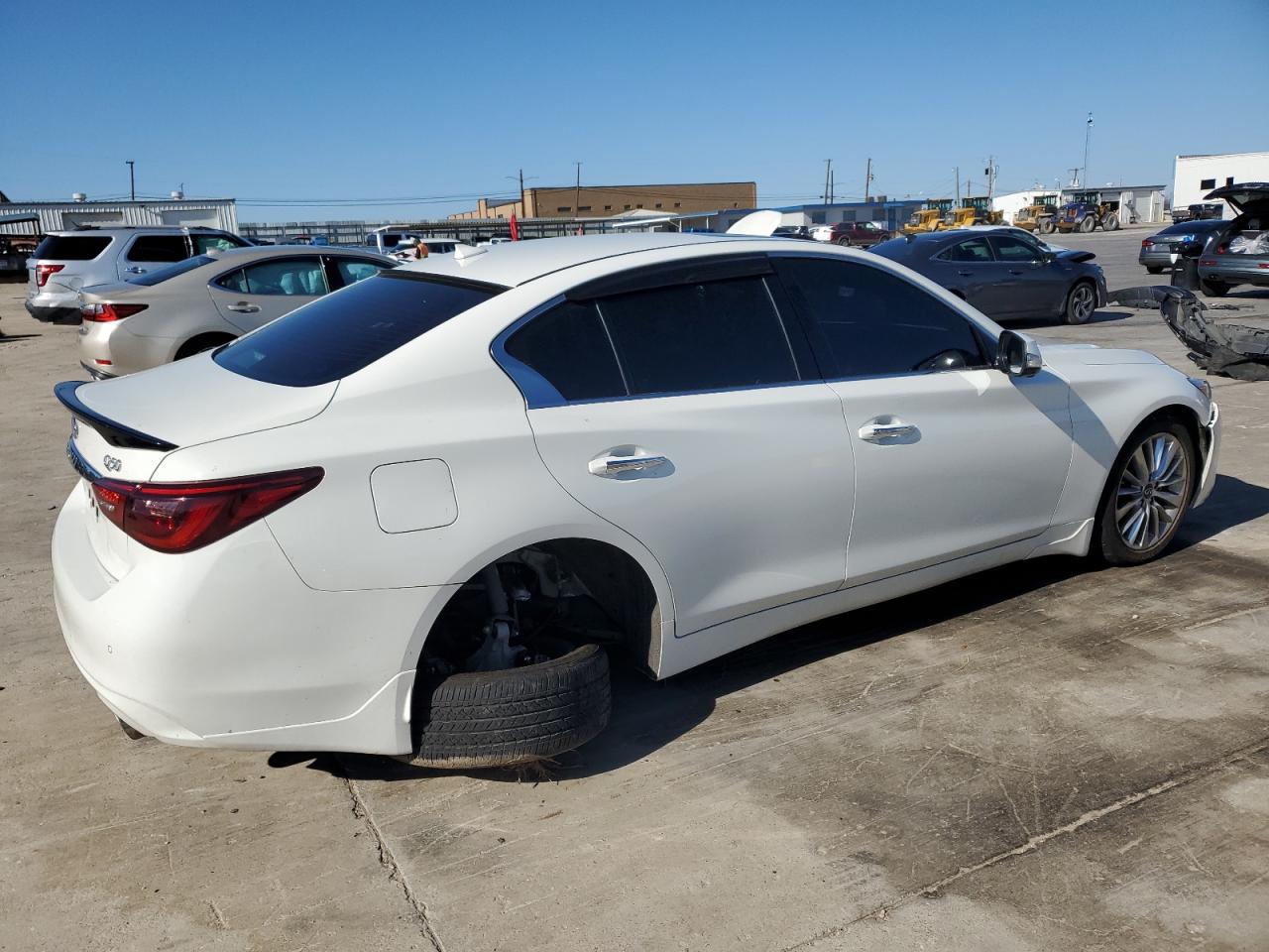 2021 Infiniti Q50 Luxe VIN: JN1EV7BP8MM704989 Lot: 85801654