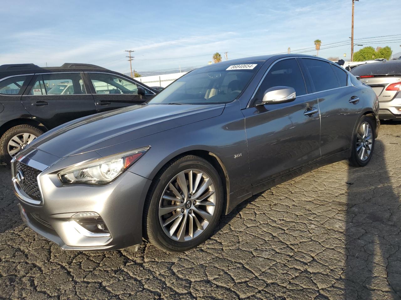 2018 Infiniti Q50 Luxe VIN: JN1EV7AP8JM352428 Lot: 86840654