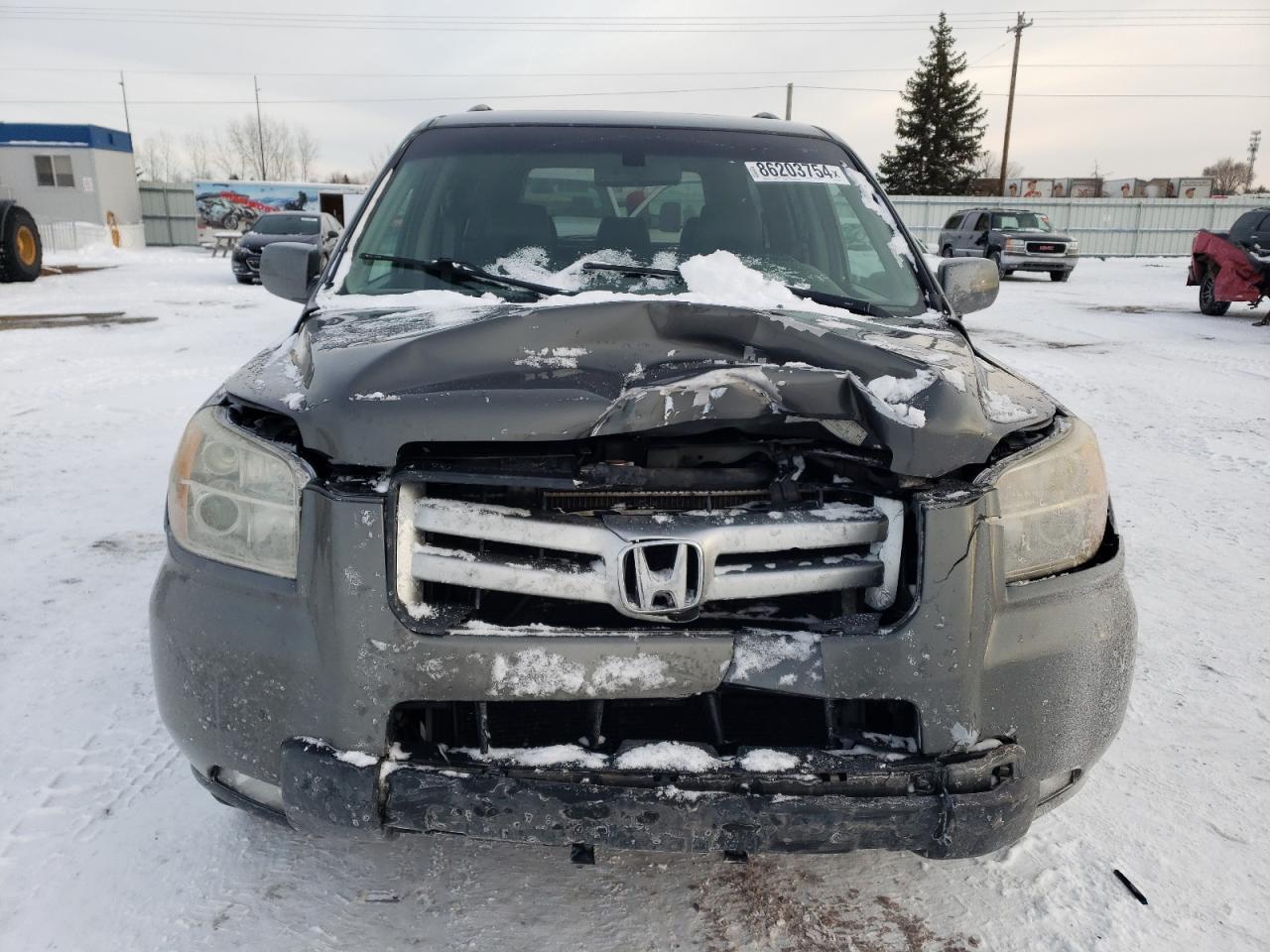 2007 Honda Pilot Exl VIN: 2HKYF18597H516040 Lot: 86203754