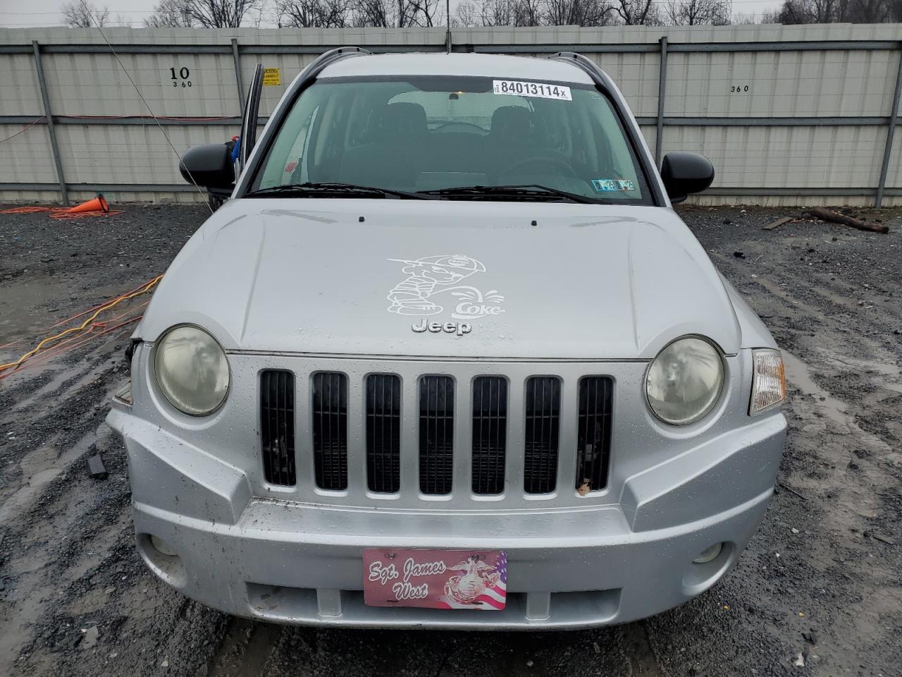 2007 Jeep Compass VIN: 1J8FT47W27D196487 Lot: 84013114