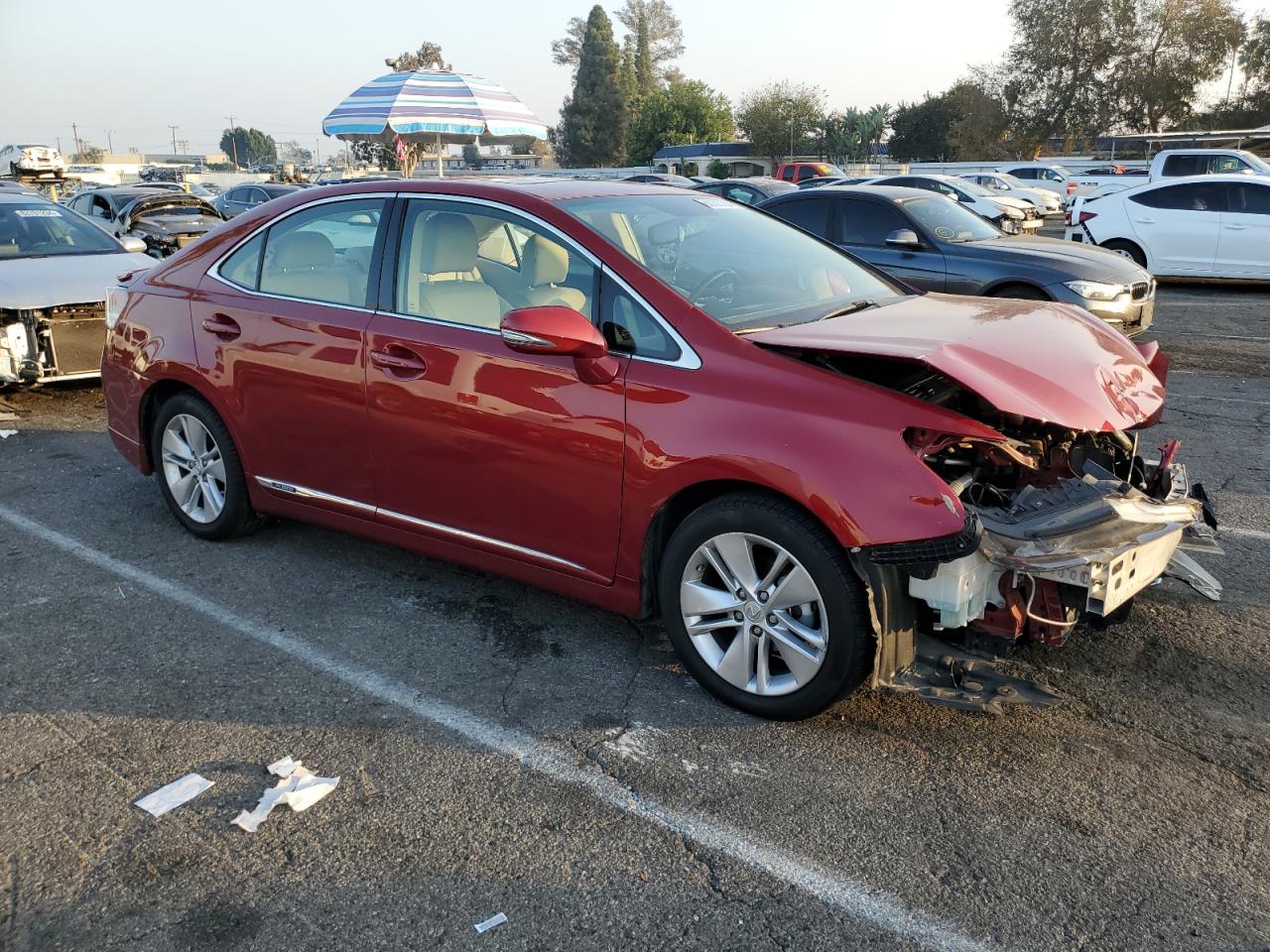 2010 Lexus Hs 250H VIN: JTHBB1BA3A2024716 Lot: 83153184