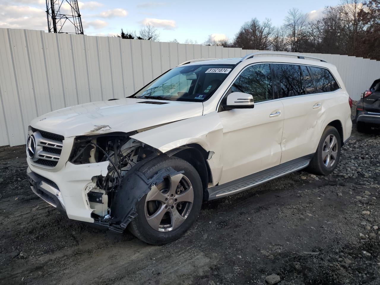 2017 Mercedes-Benz Gls 450 4Matic VIN: 4JGDF6EEXHA794479 Lot: 81521874