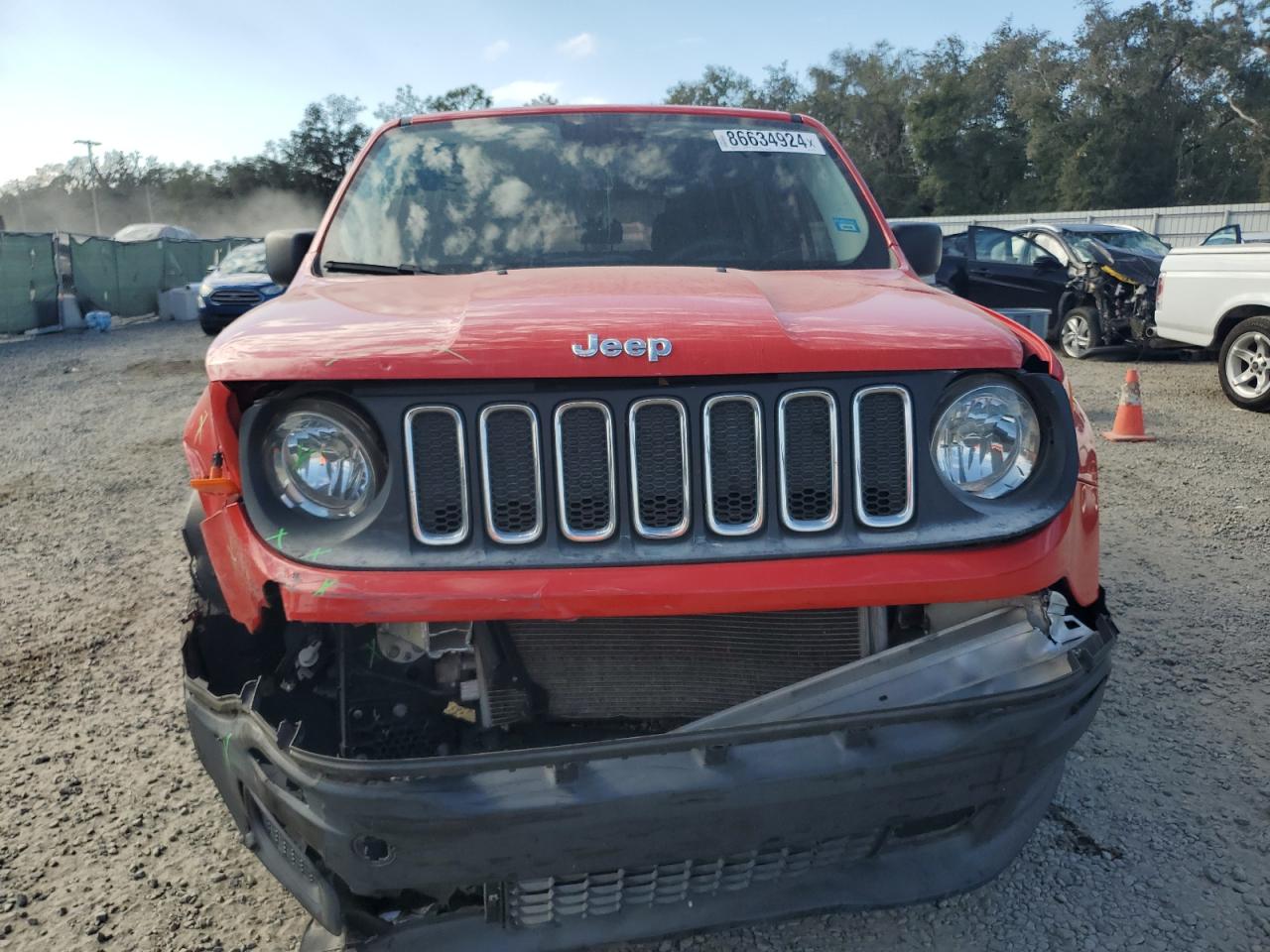 2017 Jeep Renegade Sport VIN: ZACCJBAB1HPG51715 Lot: 86634924