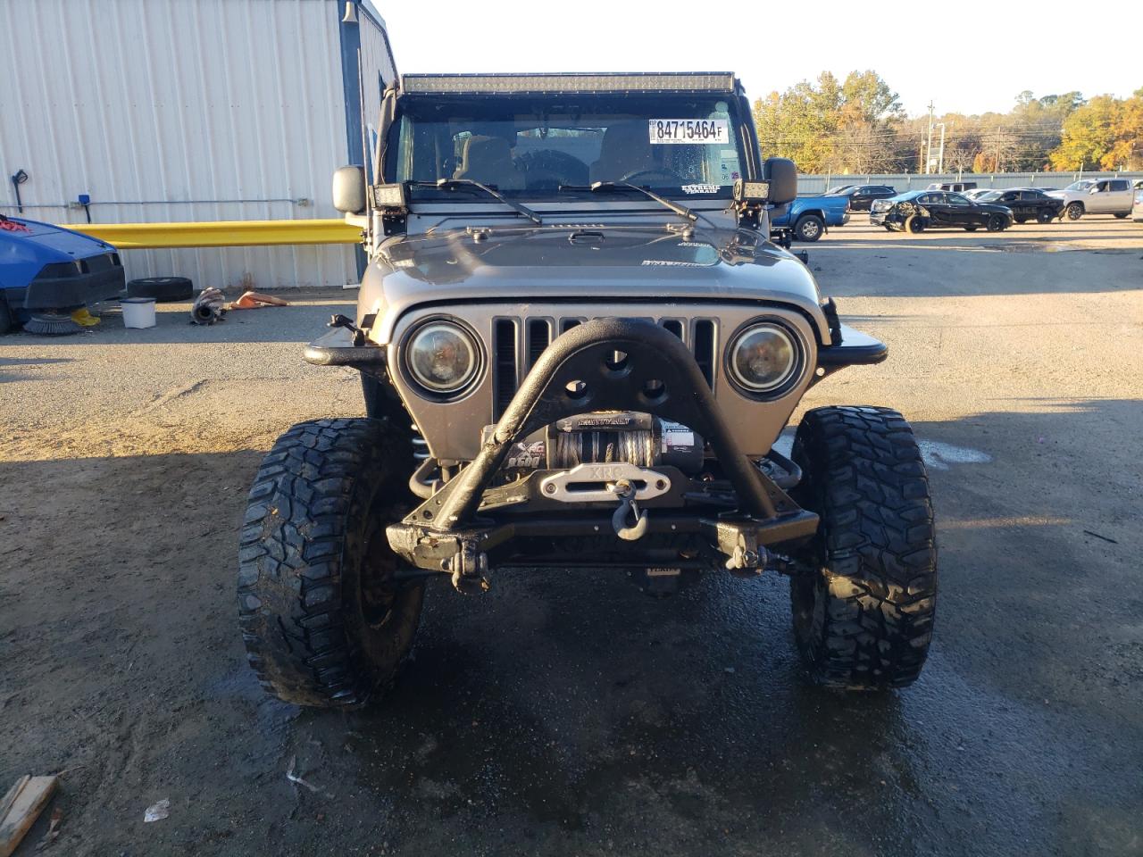 2004 Jeep Wrangler / Tj Rubicon VIN: 1J4FA69S74P787812 Lot: 84715464