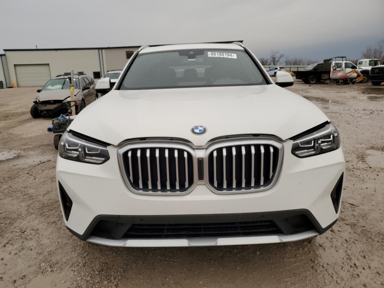 2022 BMW X3 xDrive30I VIN: 5UX53DP05N9L24279 Lot: 86180194