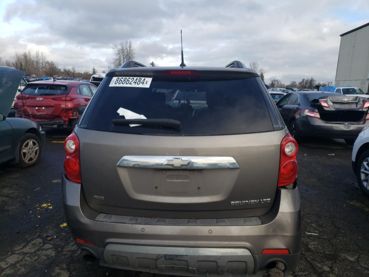 2010 Chevrolet Equinox Ltz VIN: 2CNFLGEY3A6391626 Lot: 86862484