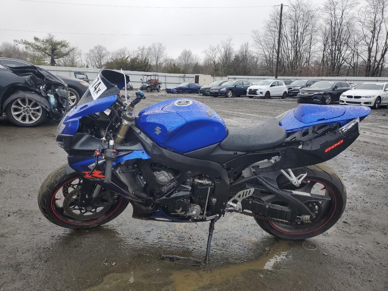 2007 Suzuki Gsx-R600 VIN: JS1GN7DAX72118982 Lot: 84668374