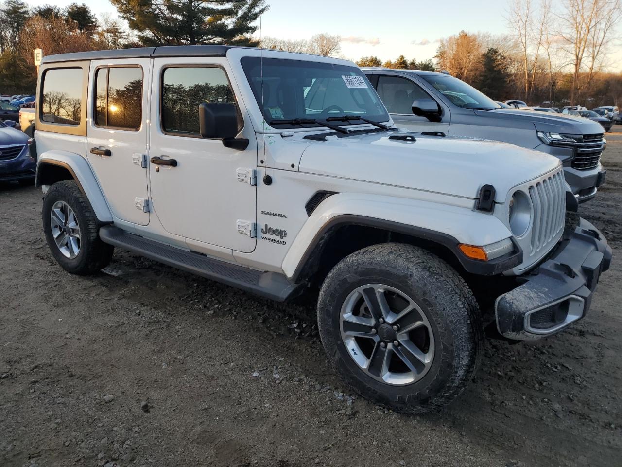 2021 Jeep Wrangler Unlimited Sahara VIN: 1C4HJXEG9MW693507 Lot: 86611244