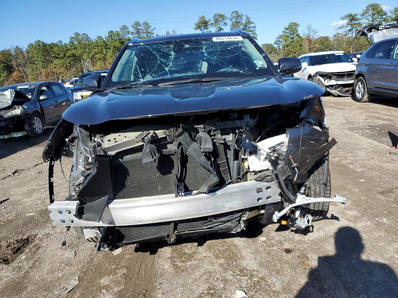 2021 Toyota Highlander Xle VIN: 5TDGZRBH5MS536067 Lot: 86517634