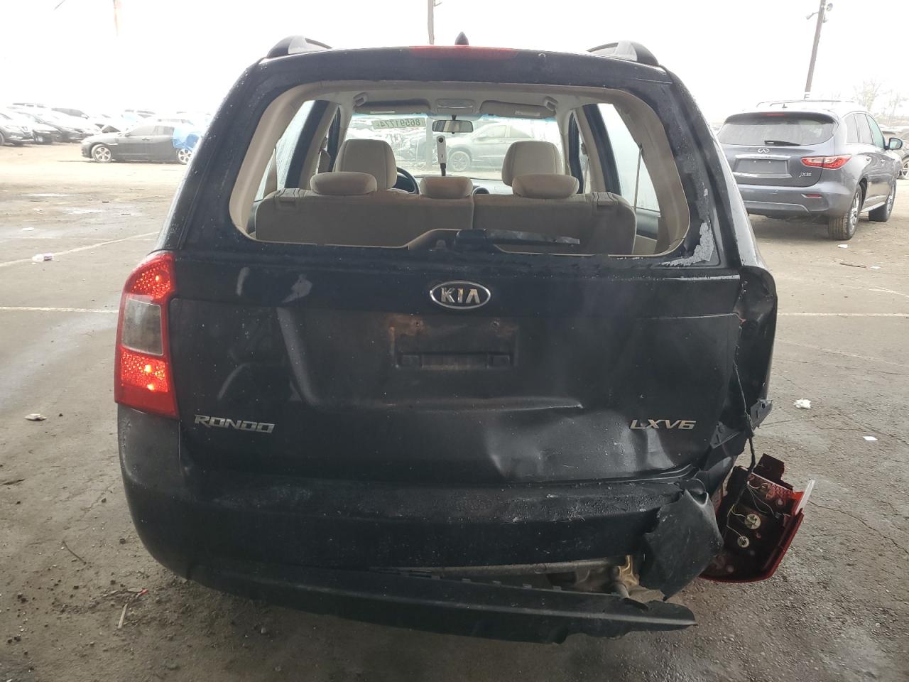 2008 Kia Rondo Lx VIN: KNAFG526887159112 Lot: 86591774