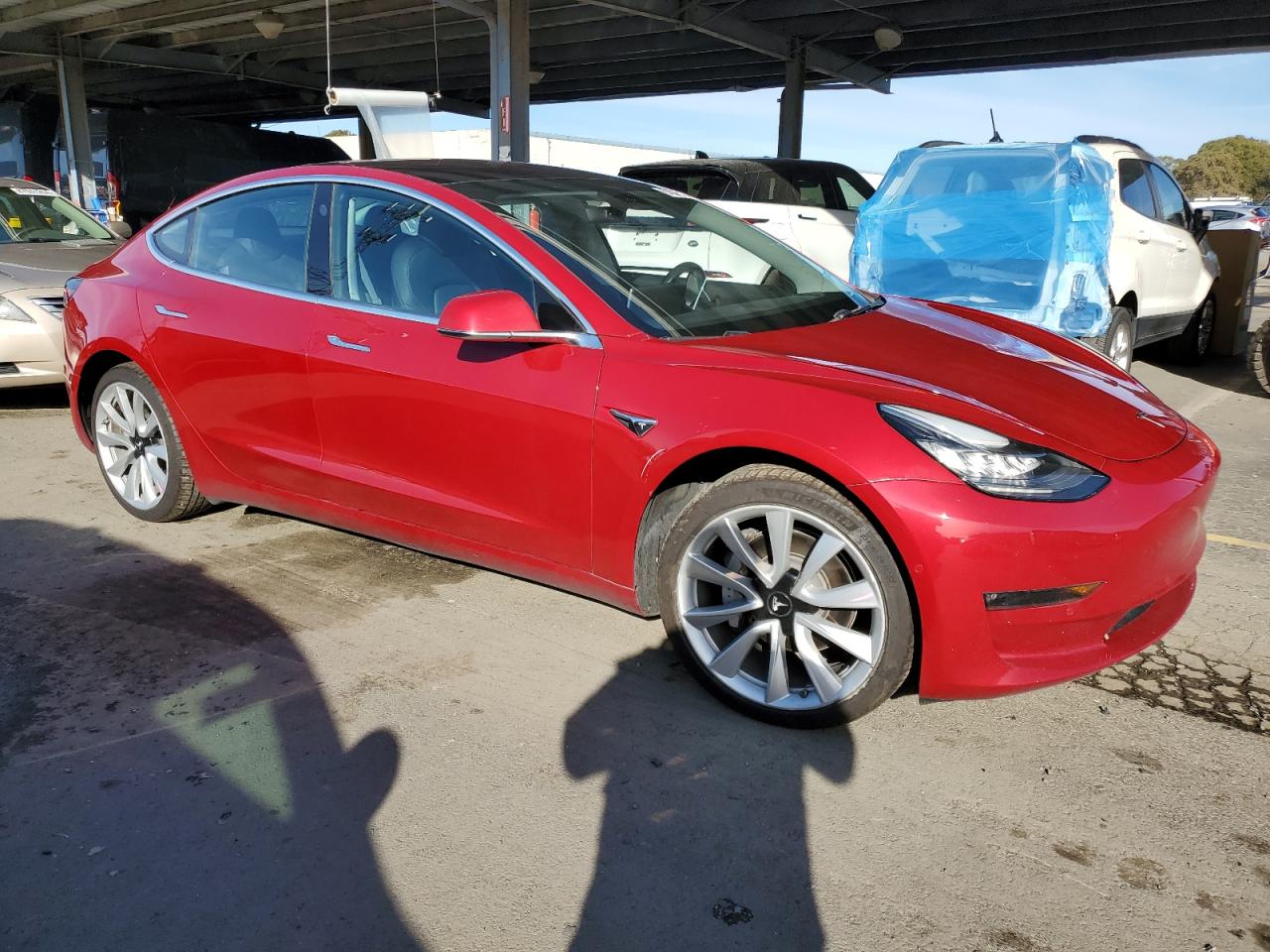 2018 Tesla Model 3 VIN: 5YJ3E1EA3JF031168 Lot: 87063774