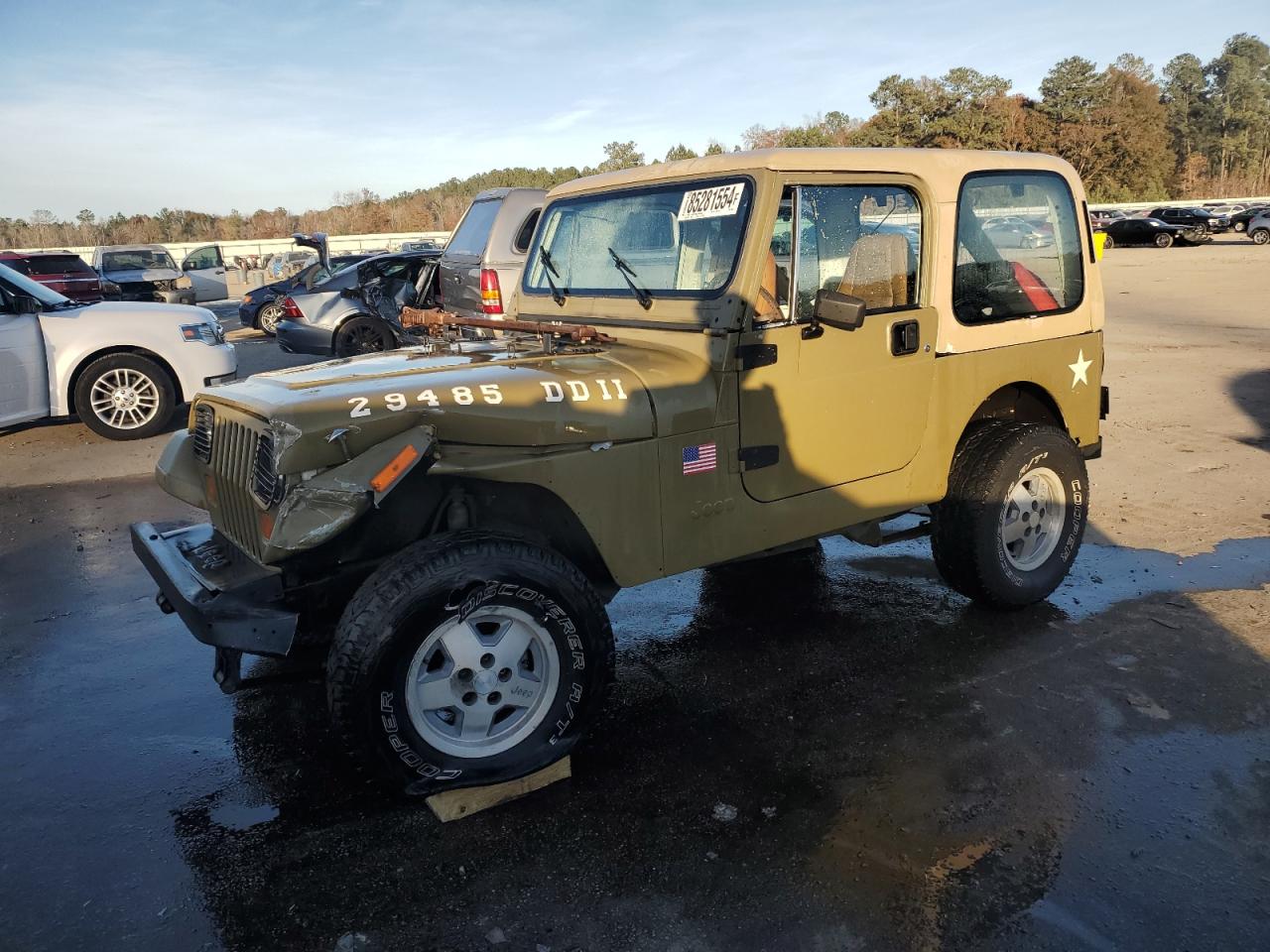 1995 Jeep Wrangler / Yj S VIN: 1J4FY19P8SP243343 Lot: 85281554