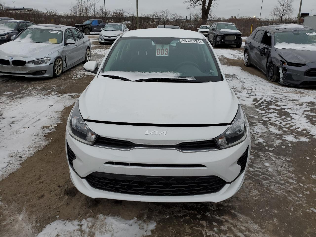 2022 Kia Rio S VIN: 3KPA25ADXNE511145 Lot: 85935194