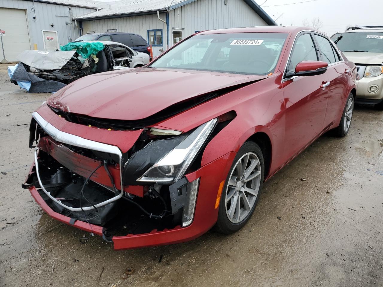 2017 Cadillac Cts Luxury VIN: 1G6AX5SX6H0114655 Lot: 86596724