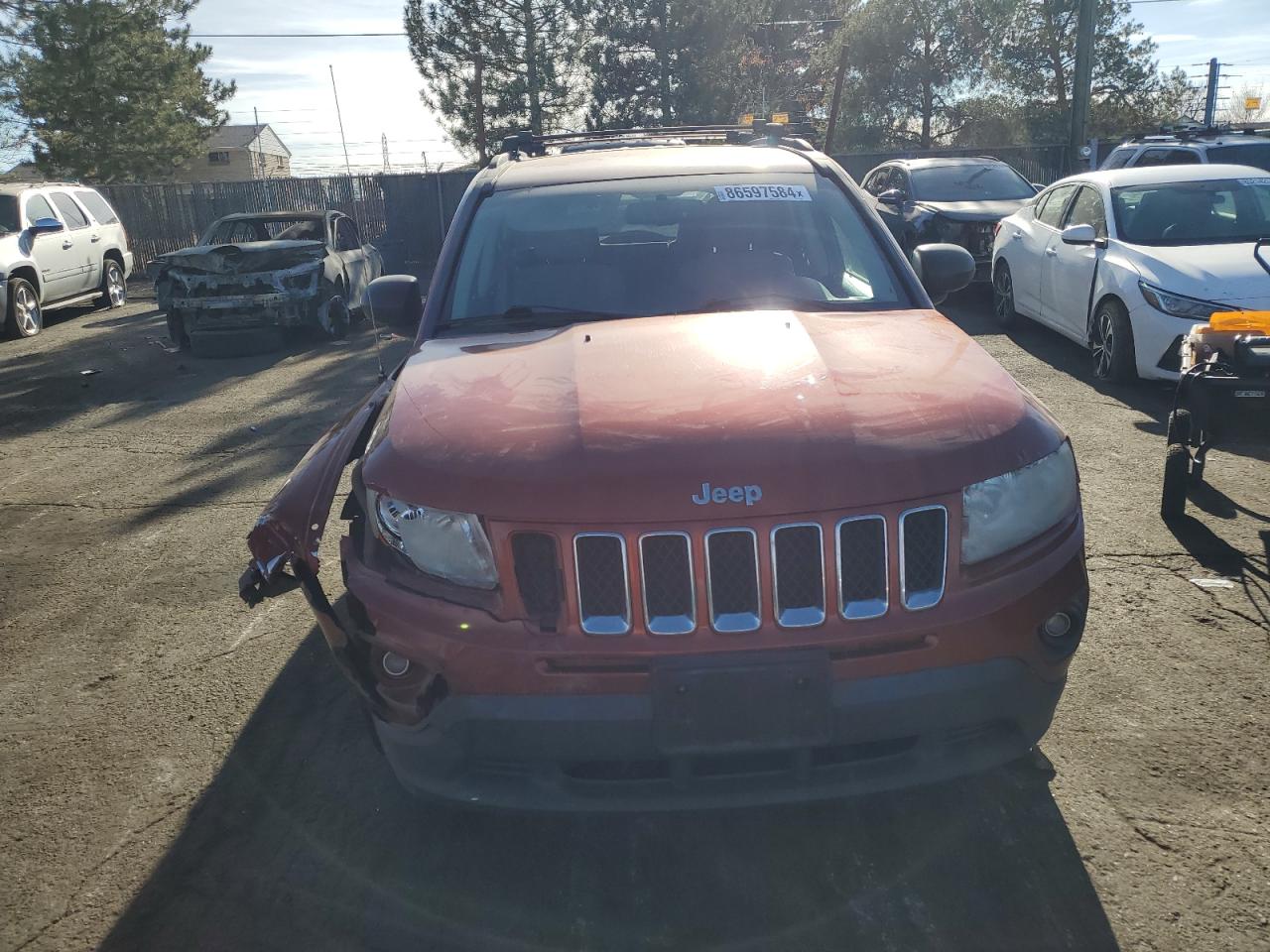 2012 Jeep Compass Sport VIN: 1C4NJDBB4CD567673 Lot: 86597584