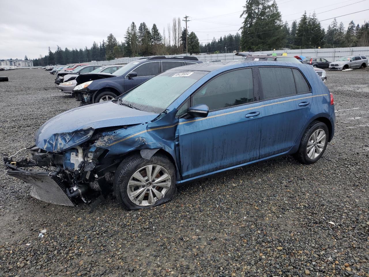 2018 Volkswagen Golf S VIN: 3VWG17AU6JM259593 Lot: 86439984