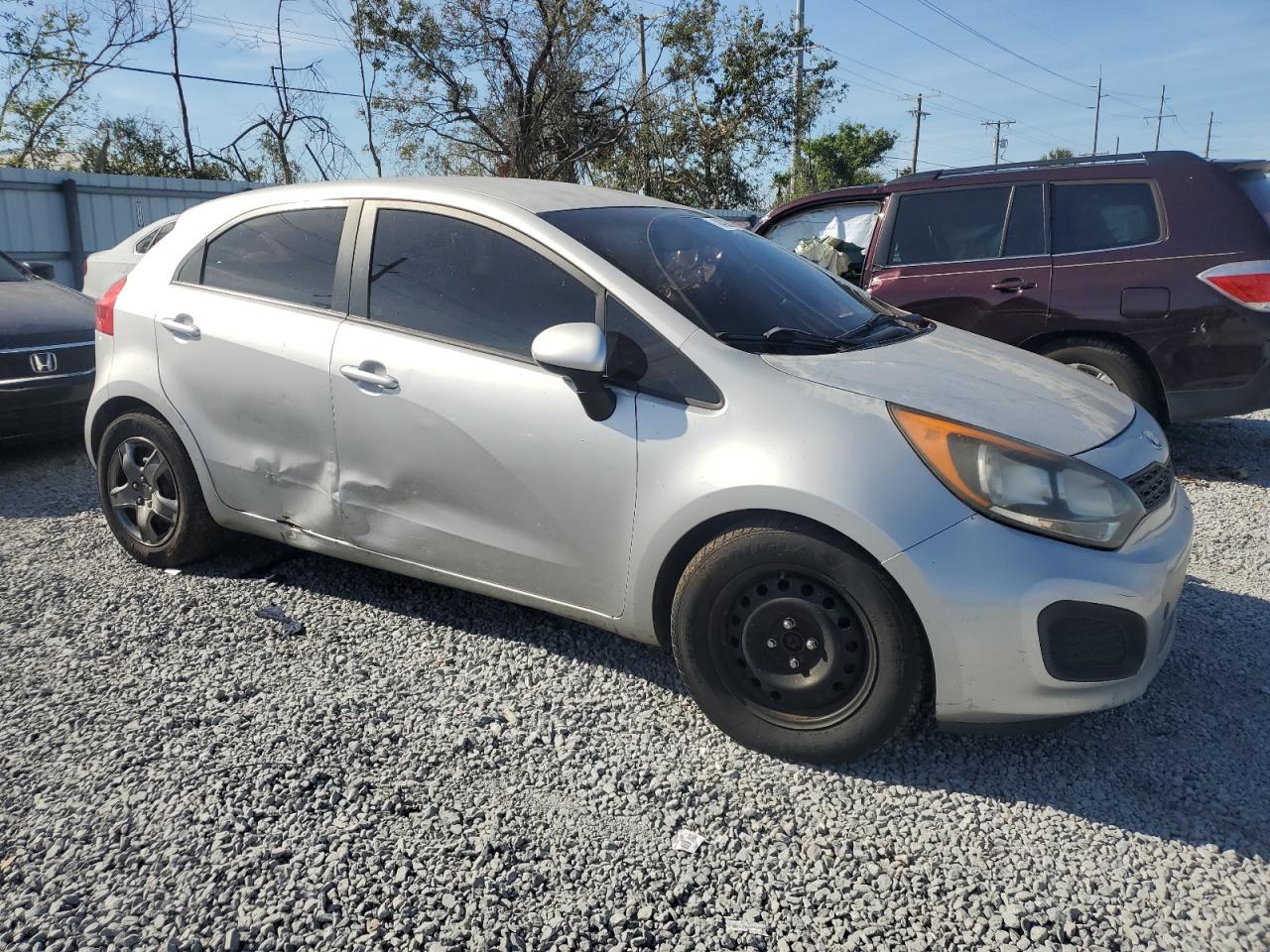 KNADM5A30E6367851 2014 Kia Rio Lx