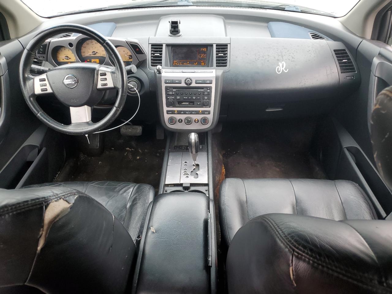 JN8AZ08W04W309512 2004 Nissan Murano Sl