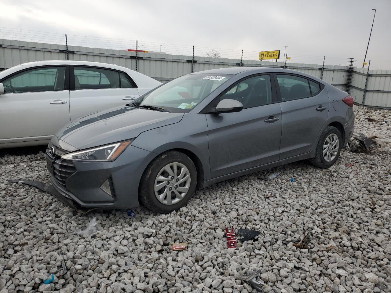 2019 Hyundai Elantra Se VIN: KMHD74LF9KU829614 Lot: 86325434