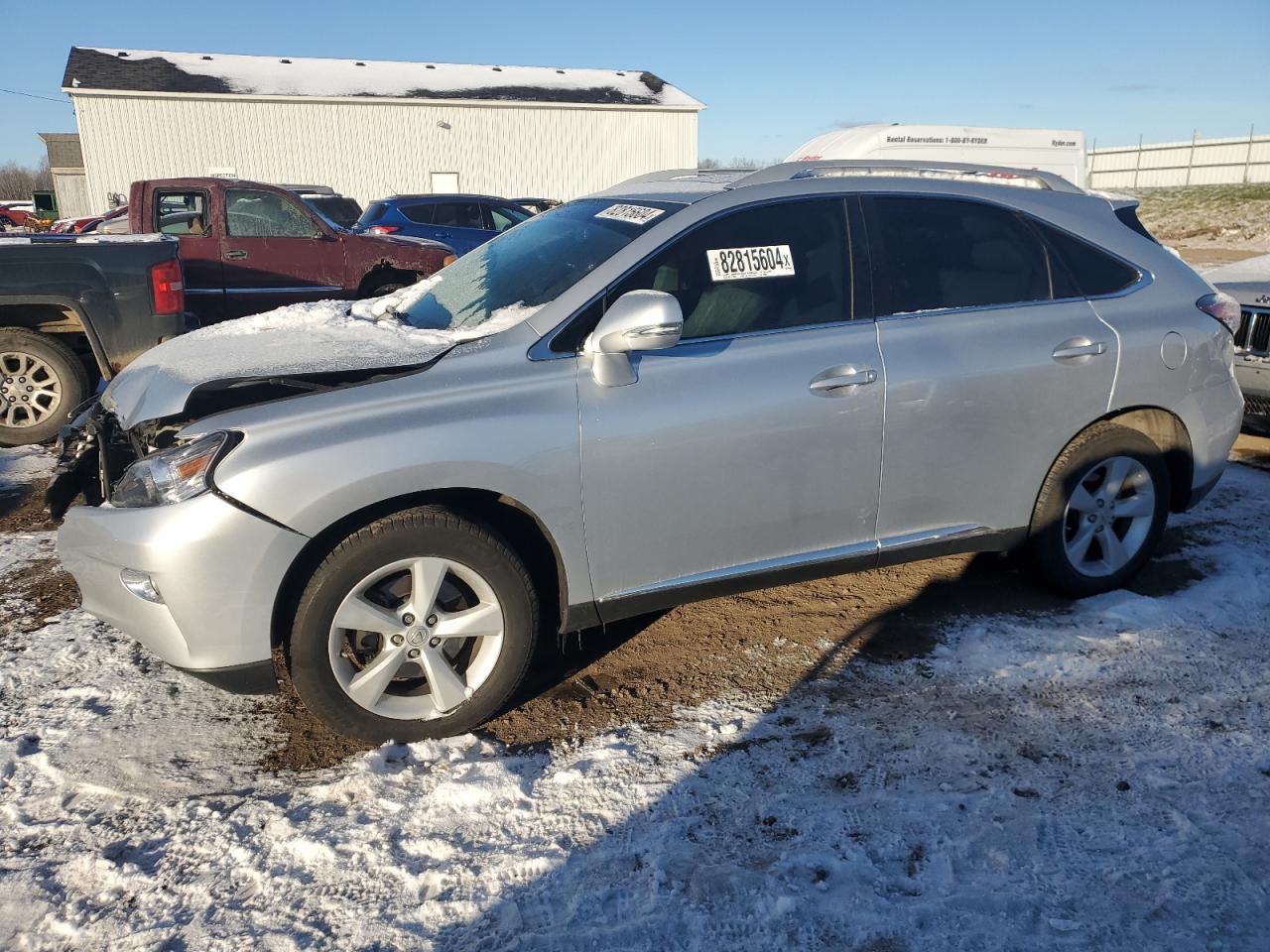 2013 Lexus Rx 350 Base VIN: 2T2BK1BA7DC201609 Lot: 82815604