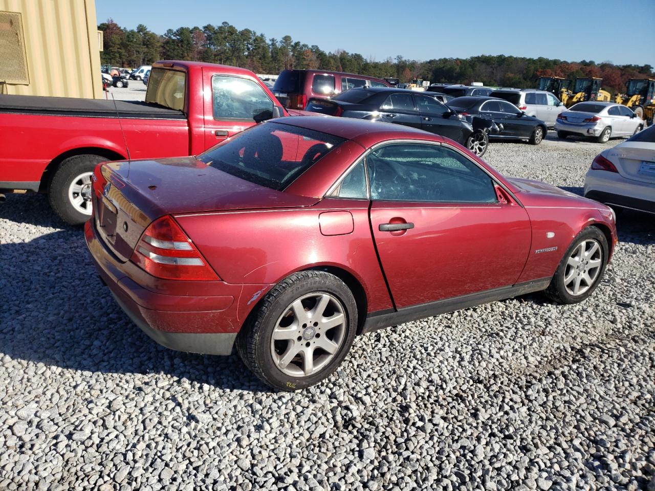 1999 Mercedes-Benz Slk 230 Kompressor VIN: WDBKK47F2XF109554 Lot: 82639754