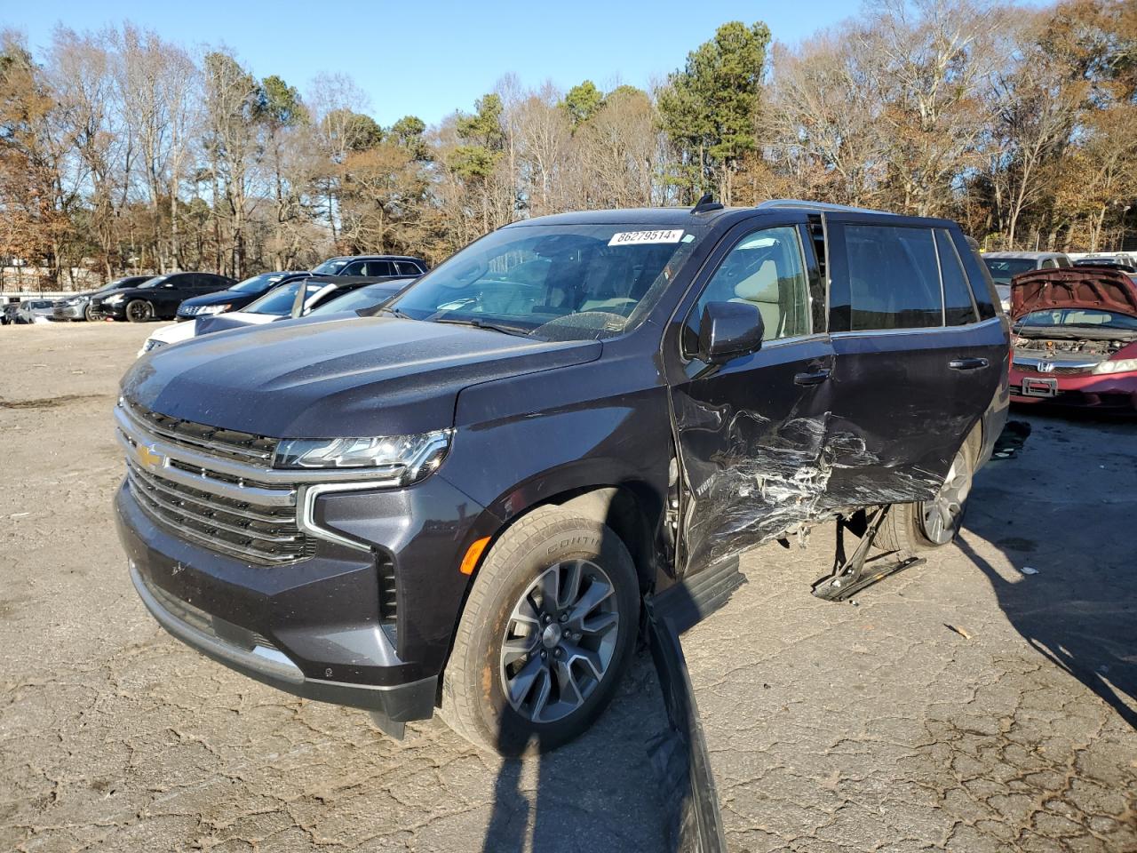 2022 Chevrolet Tahoe K1500 Lt VIN: 1GNSKNKD2NR309561 Lot: 86279514