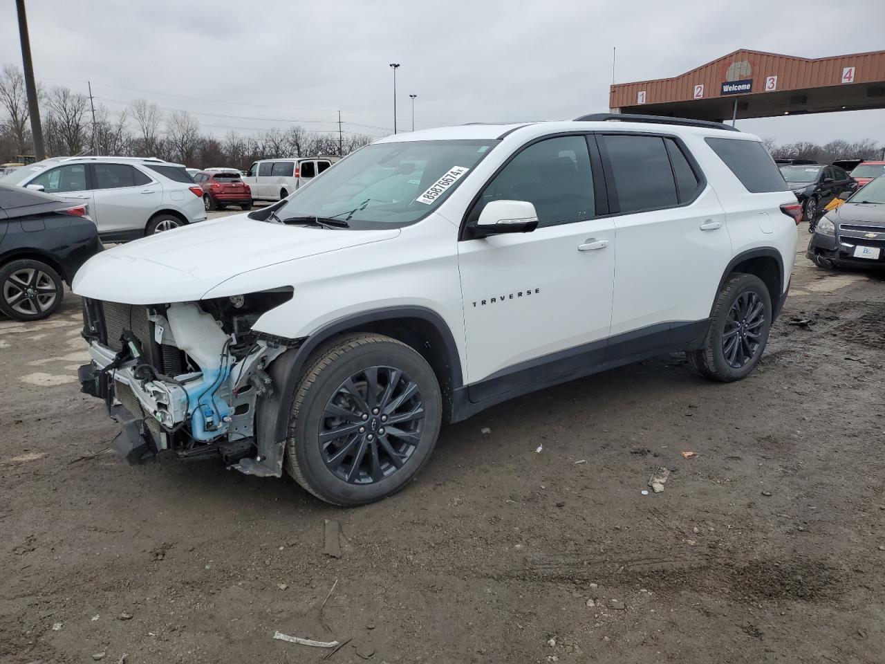 2023 Chevrolet Traverse Rs VIN: 1GNEVJKW3PJ176504 Lot: 85876674