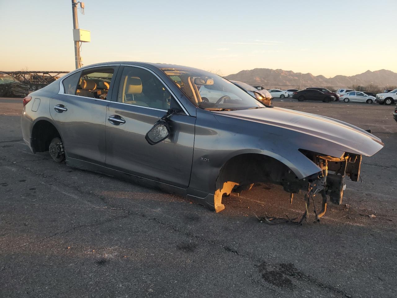 2018 Infiniti Q50 Luxe VIN: JN1EV7AP4JM590664 Lot: 85979534