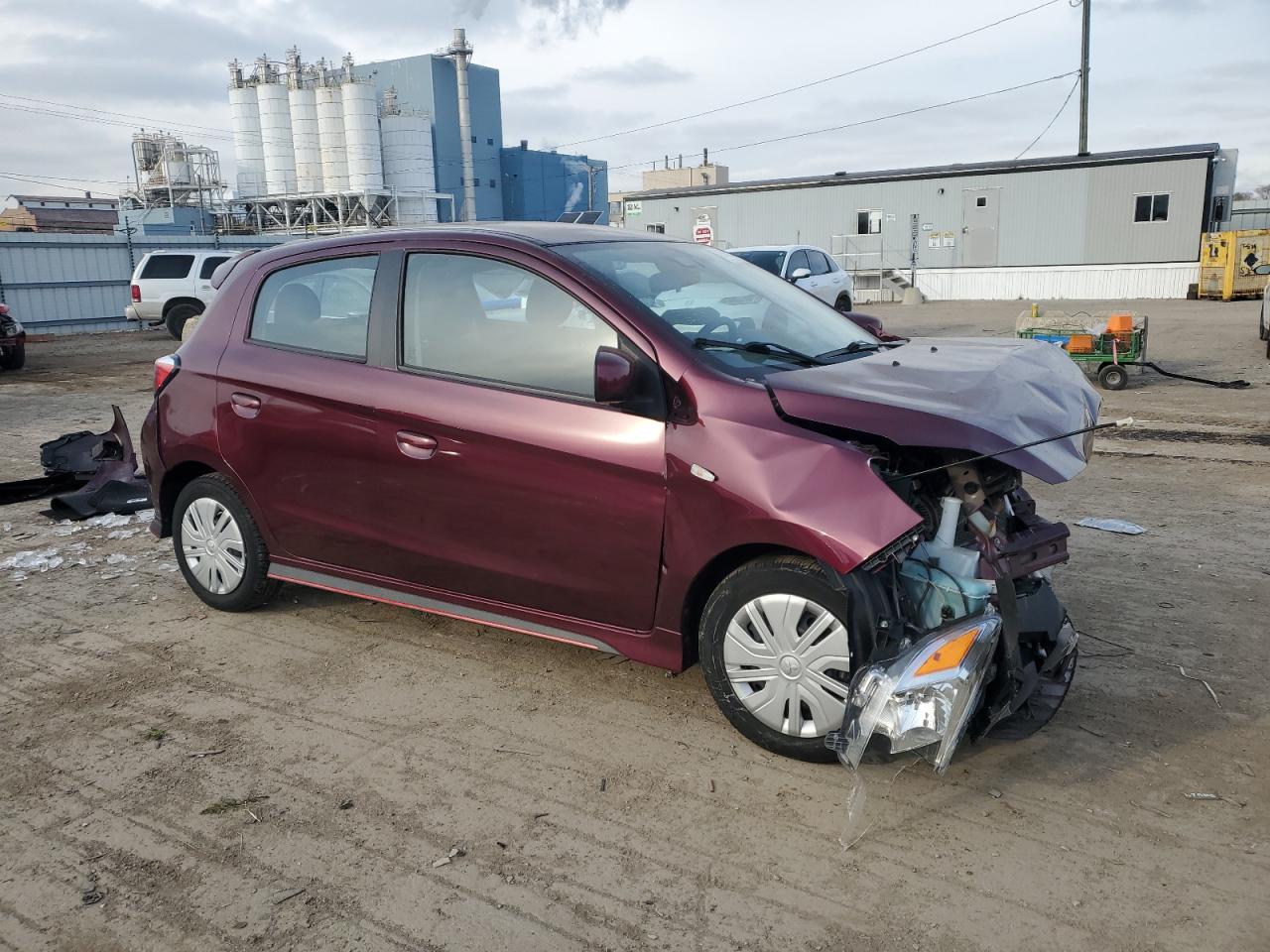 2021 Mitsubishi Mirage Es VIN: ML32AUHJ3MH001258 Lot: 82767834