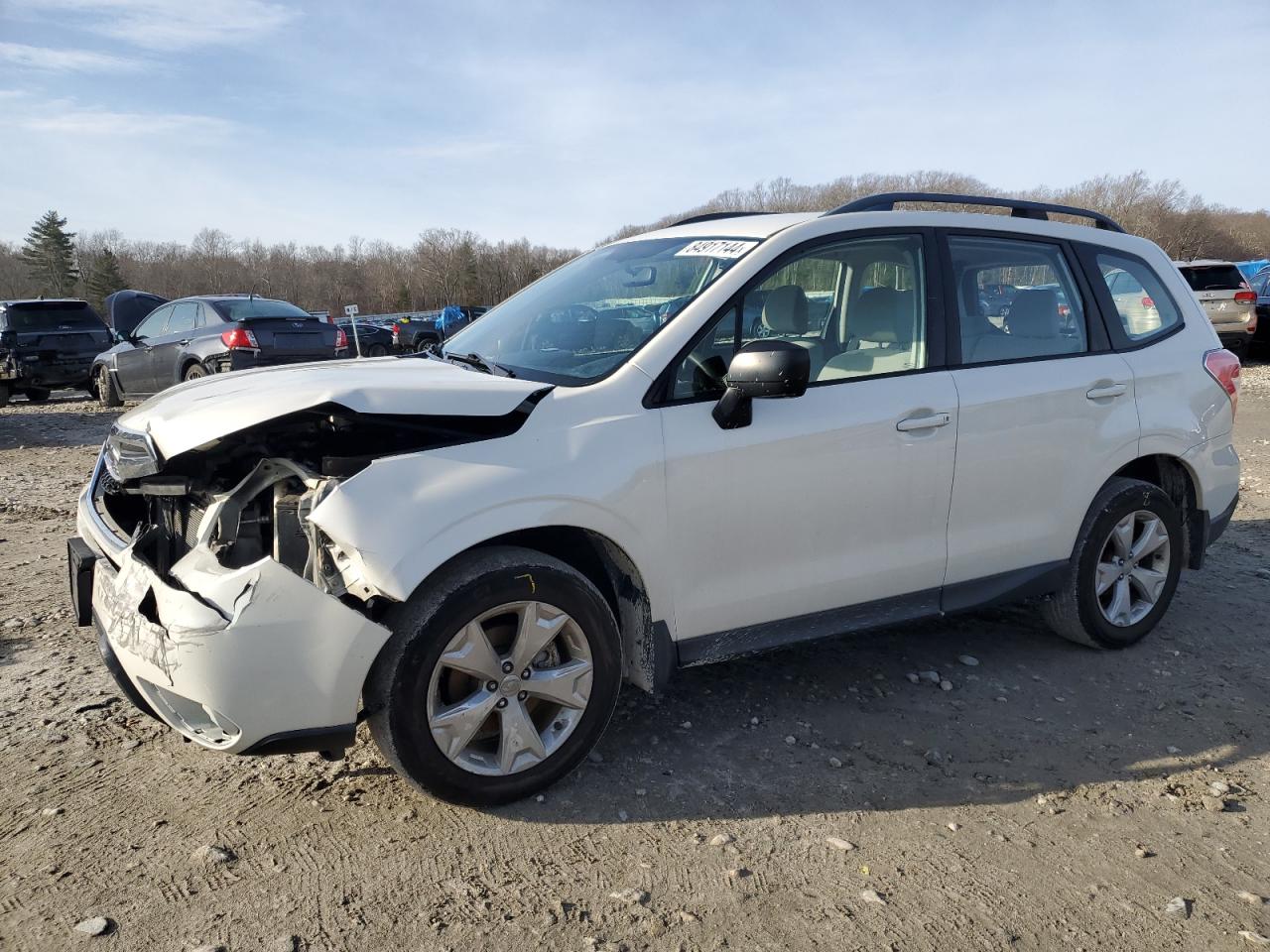 2016 Subaru Forester 2.5I VIN: JF2SJABC0GH482744 Lot: 84917144