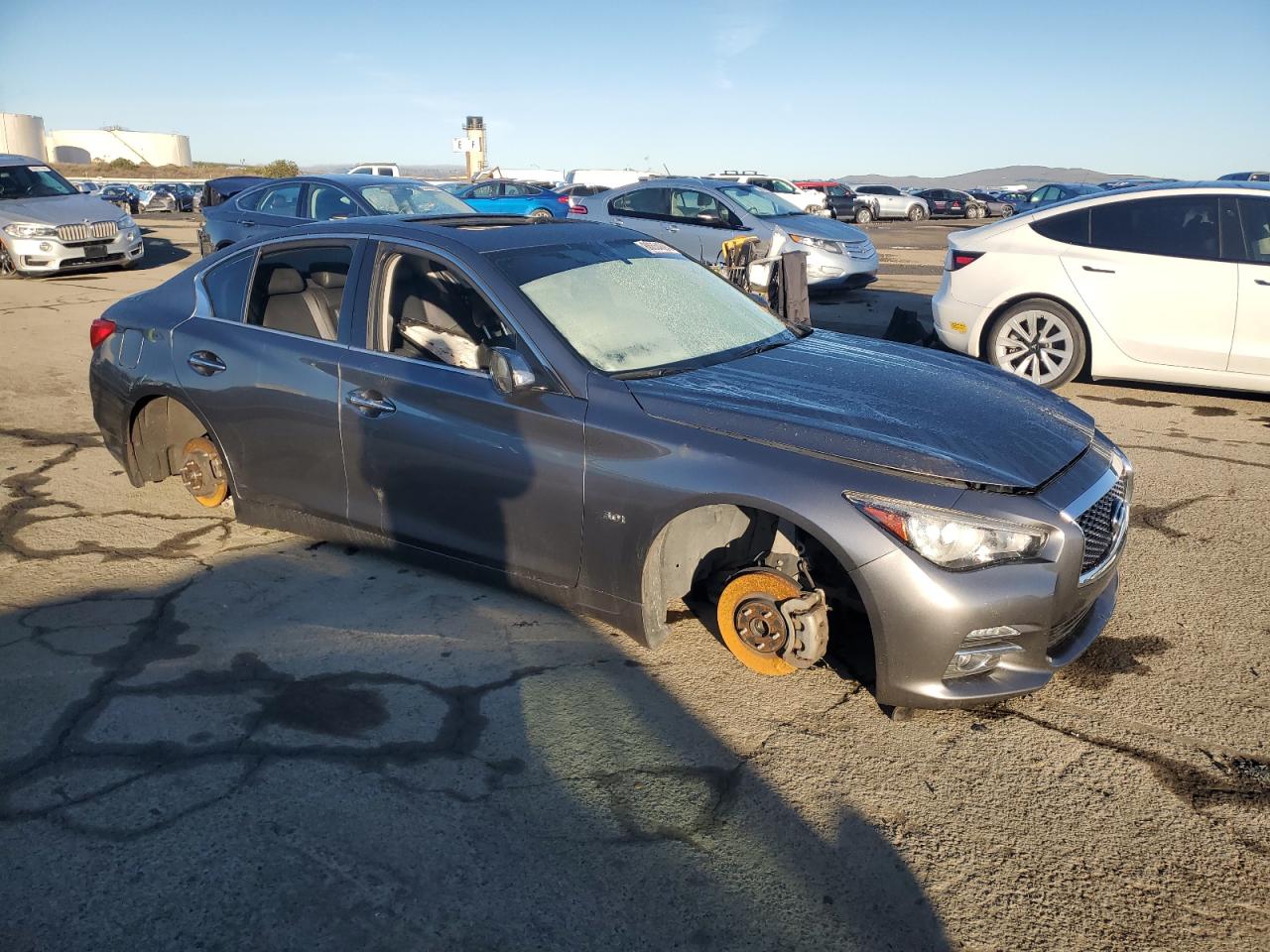 2017 Infiniti Q50 Premium VIN: JN1EV7AP4HM741593 Lot: 86654694