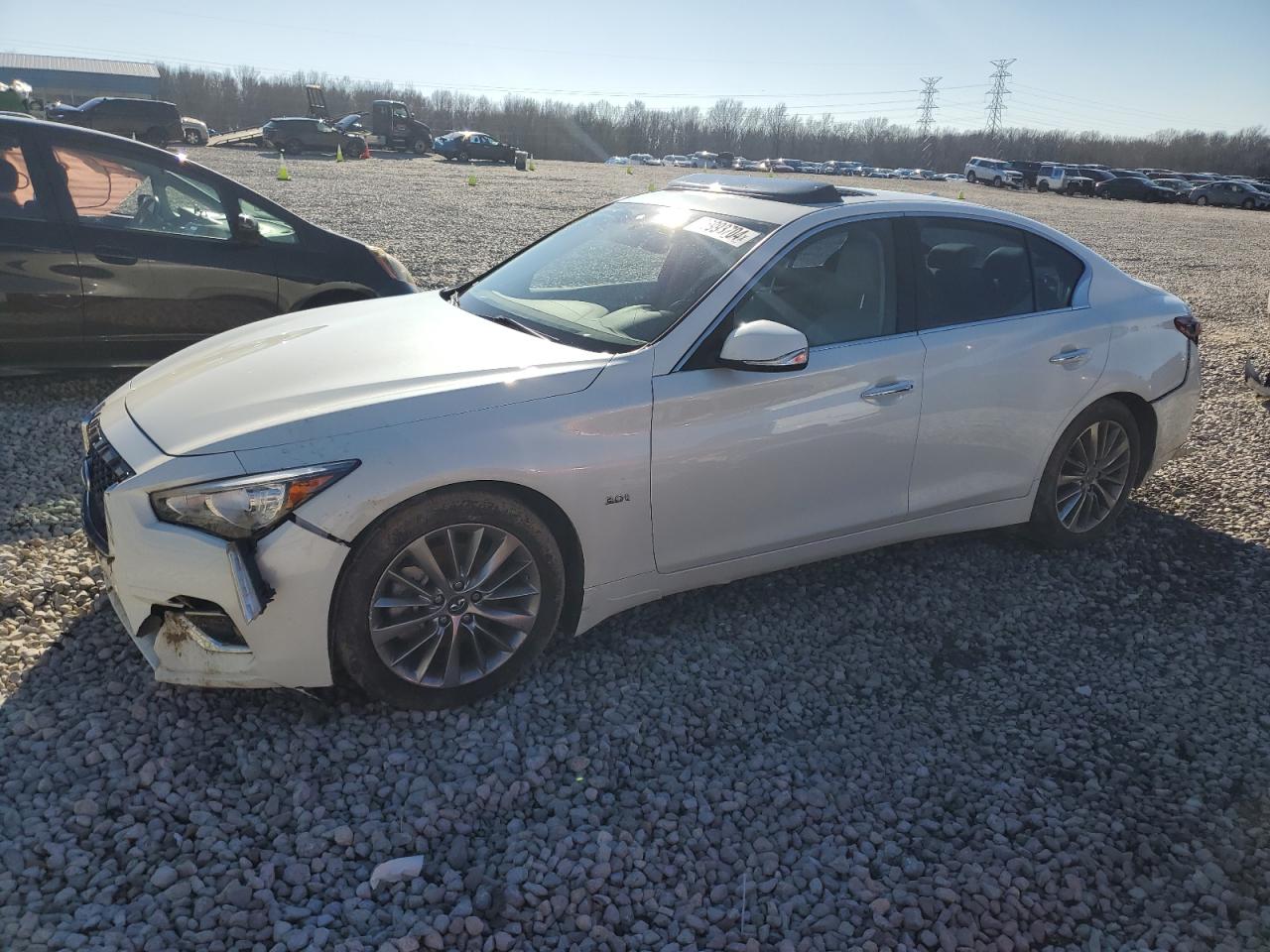 2018 Infiniti Q50 Luxe VIN: JN1EV7AP3JM351560 Lot: 86993704