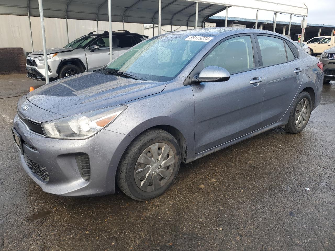 2020 Kia Rio Lx VIN: 3KPA24AD9LE314734 Lot: 86115674