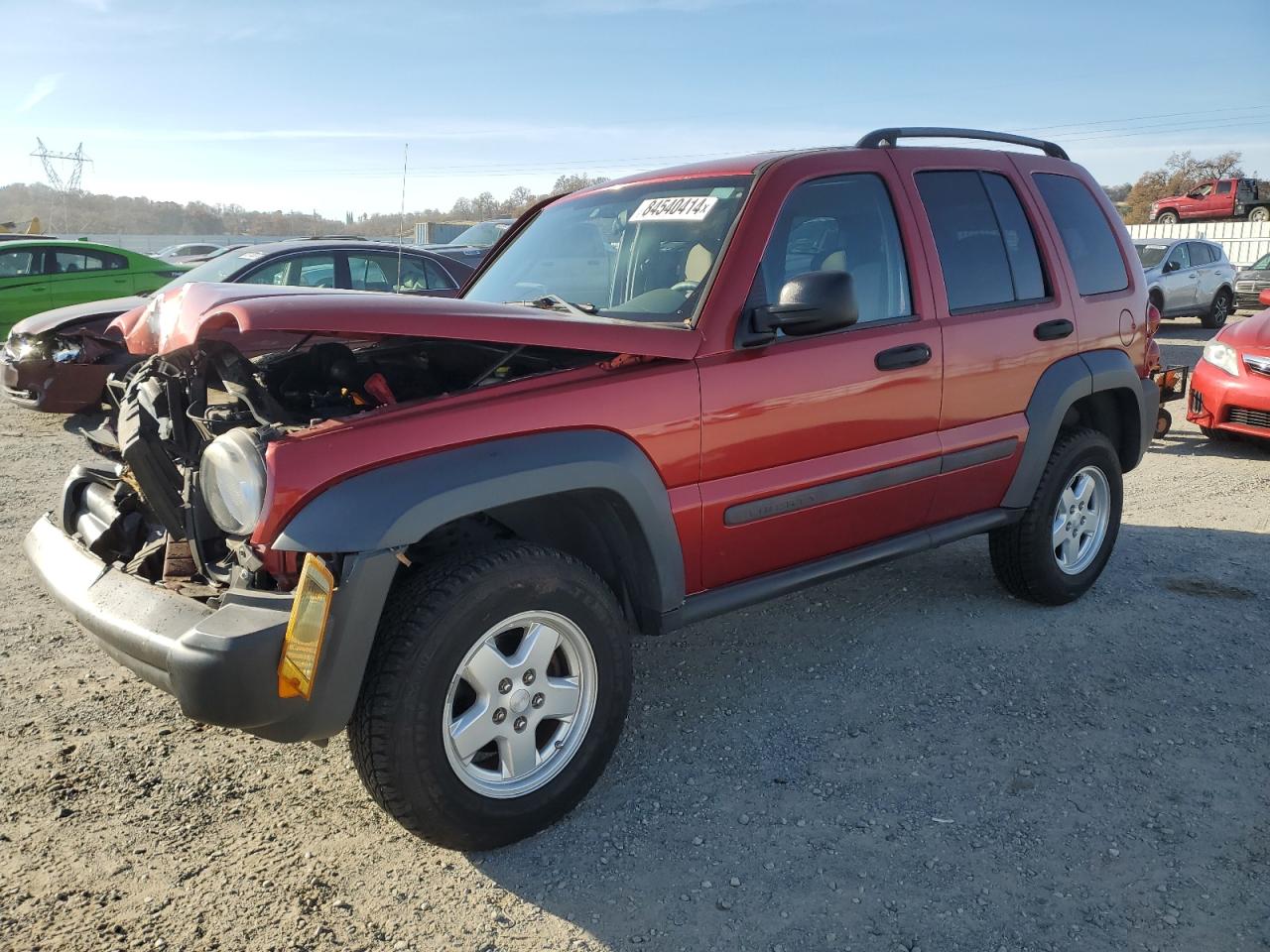 2006 Jeep Liberty Sport VIN: 1J4GK48K76W233234 Lot: 84540414