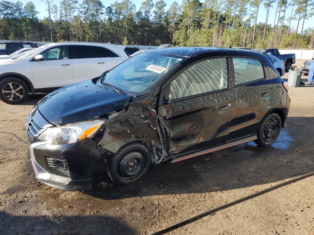 2022 Mitsubishi Mirage Es VIN: ML32AUHJ4NH007894 Lot: 85862404