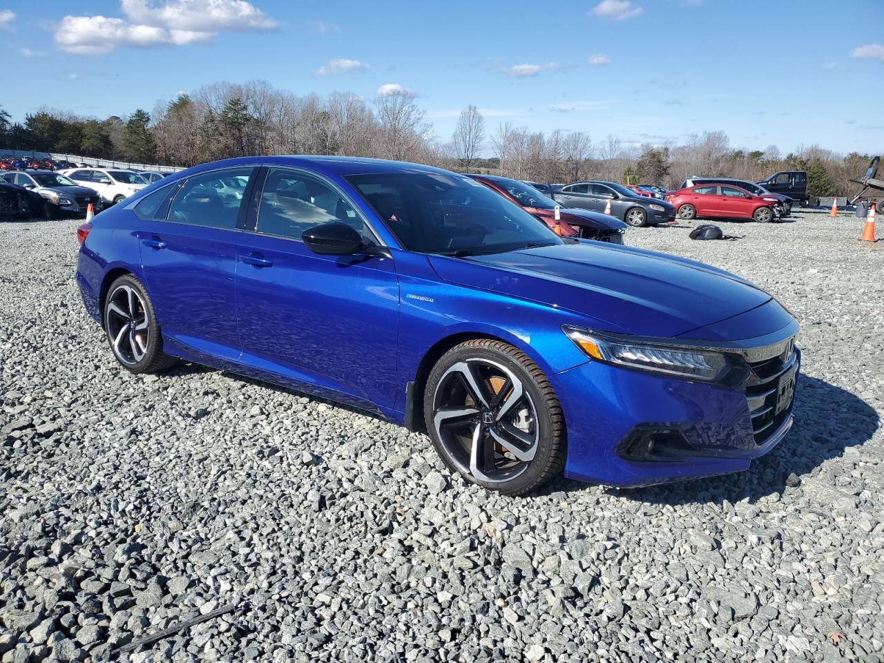 2022 Honda Accord Hybrid Sport VIN: 1HGCV3F24NA004404 Lot: 85503254