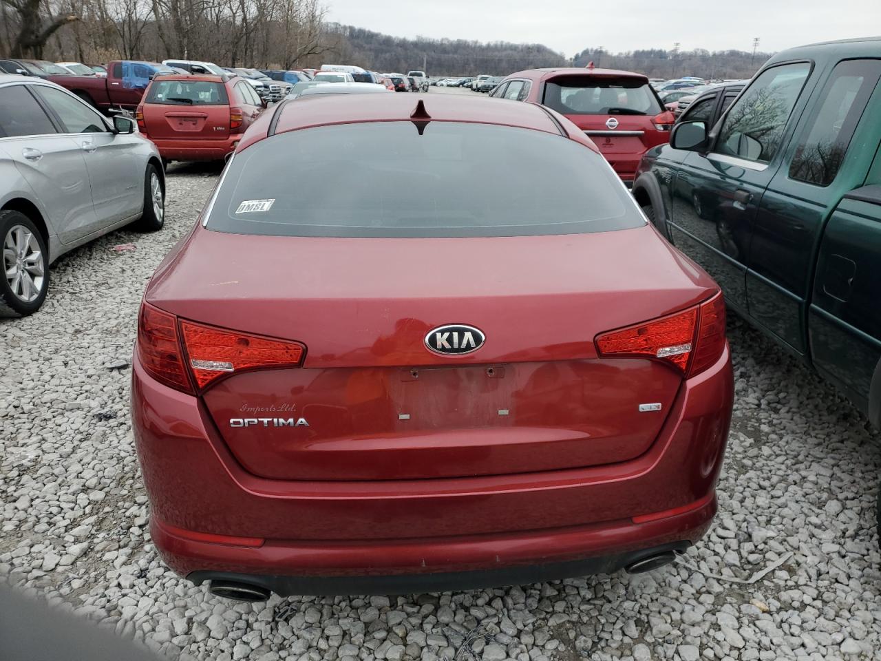 2013 Kia Optima Lx VIN: 5XXGM4A75DG182711 Lot: 85553594