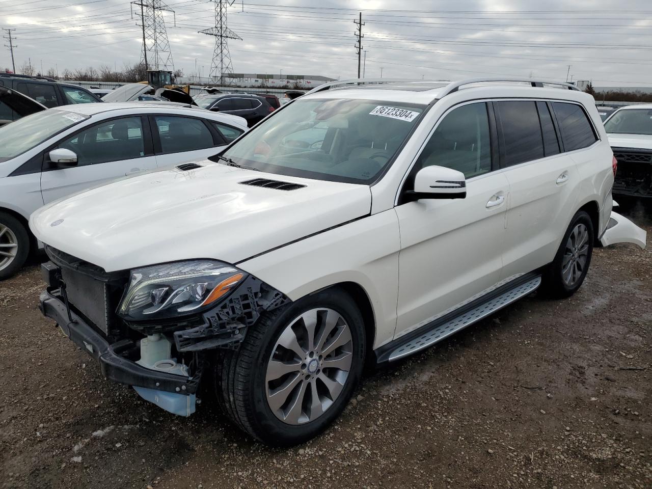 2017 Mercedes-Benz Gls 450 4Matic VIN: 4JGDF6EE7HA789823 Lot: 86123304