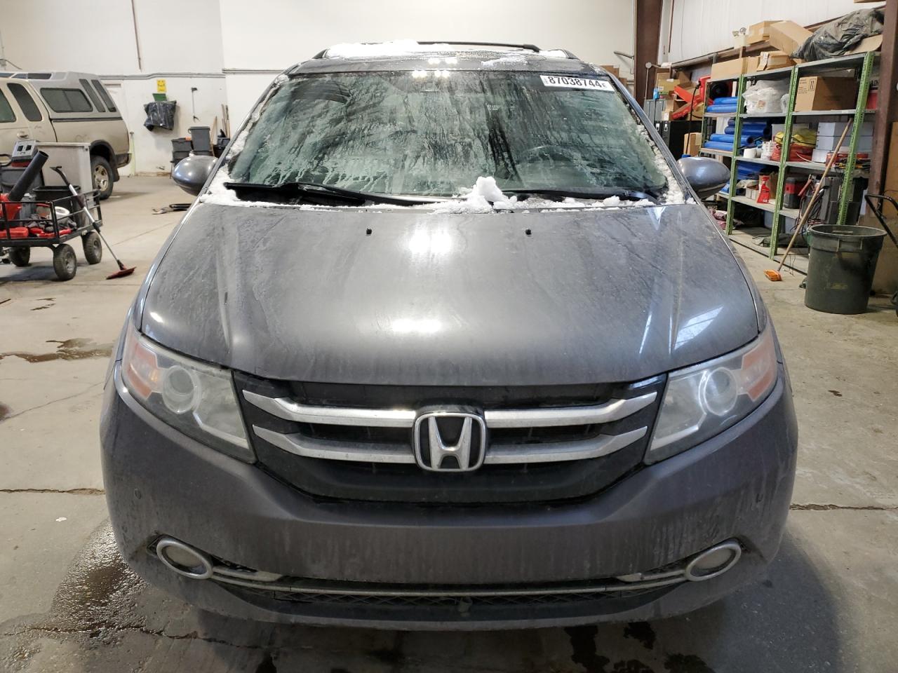 2014 Honda Odyssey Touring VIN: 5FNRL5H98EB504741 Lot: 87038744