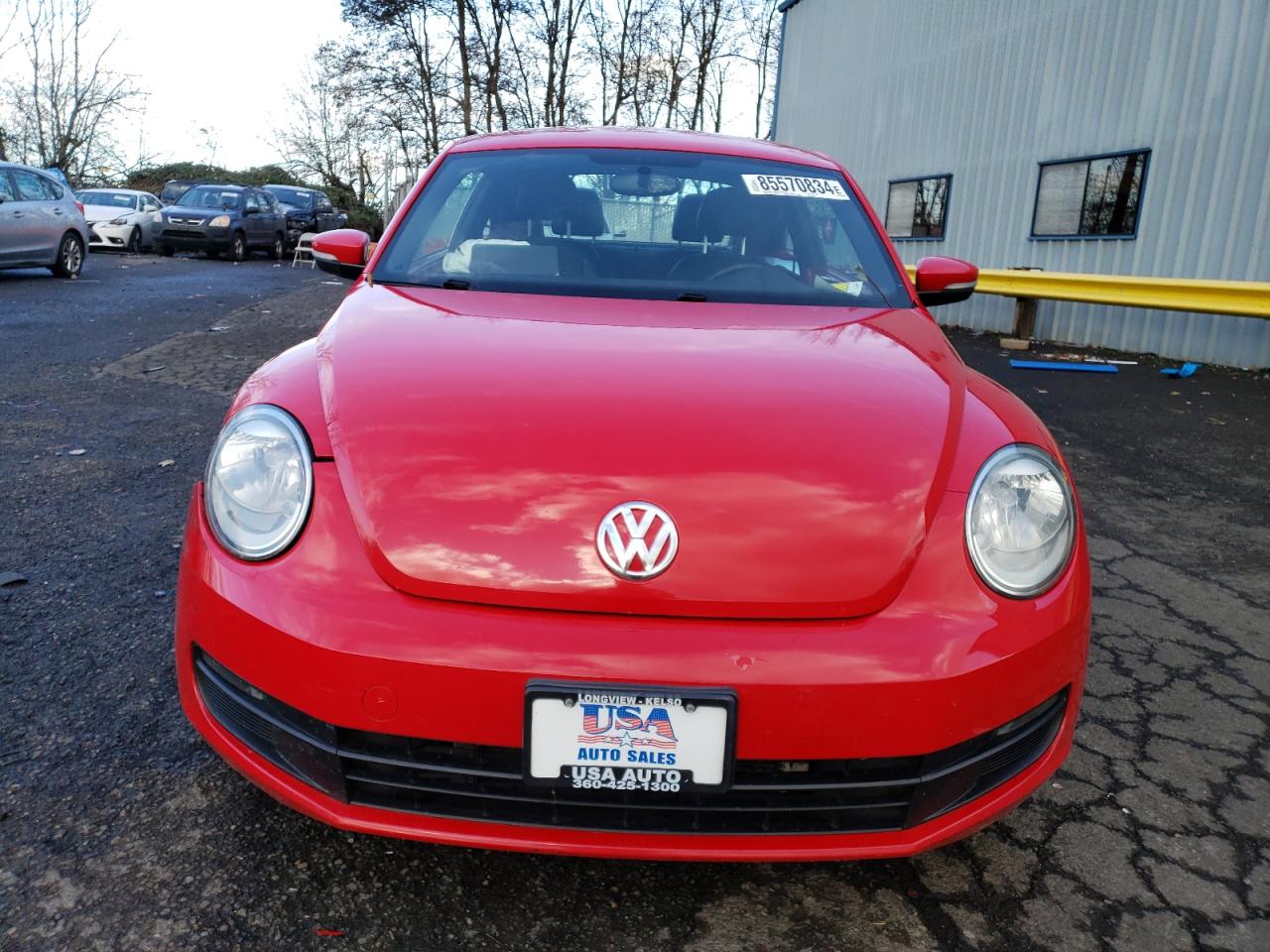 2013 Volkswagen Beetle VIN: 3VWHP7AT3DM634418 Lot: 85570834