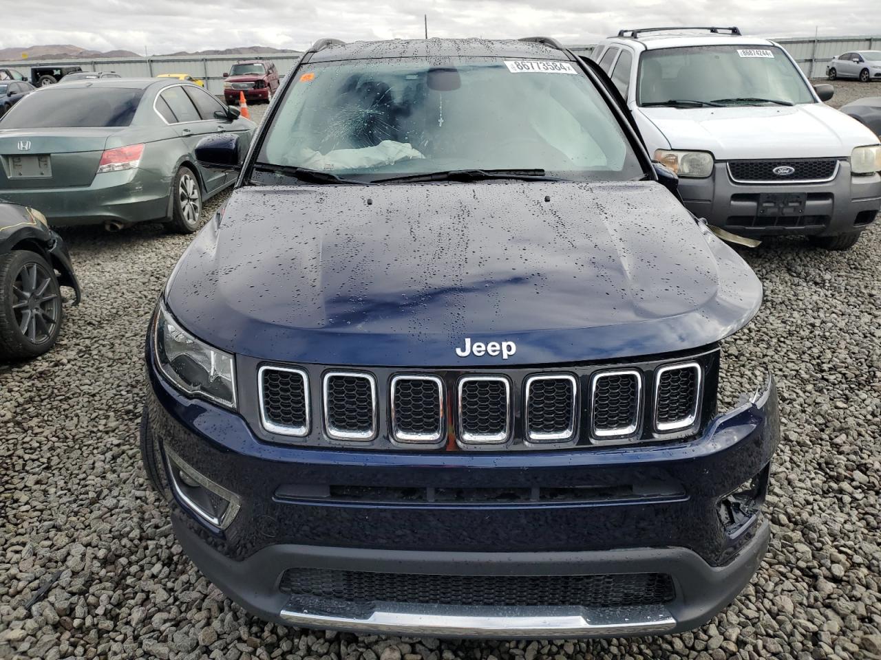 2018 Jeep Compass Limited VIN: 3C4NJDCB7JT180329 Lot: 86773584